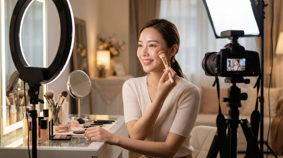 国产美妆视频教程